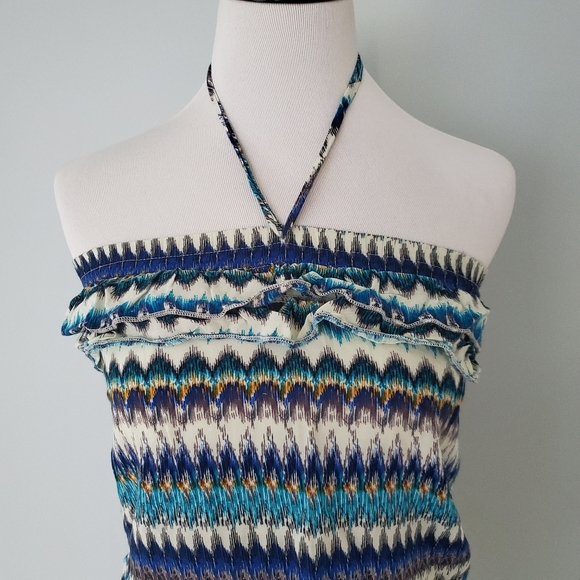 Striped Patterned Romper - Picture 5 of 5